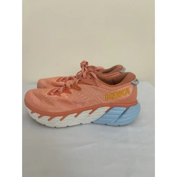 Hoka One One Women's Gaviota 4 Running Sneaker Shoes, 11B - Picture 9 of 10